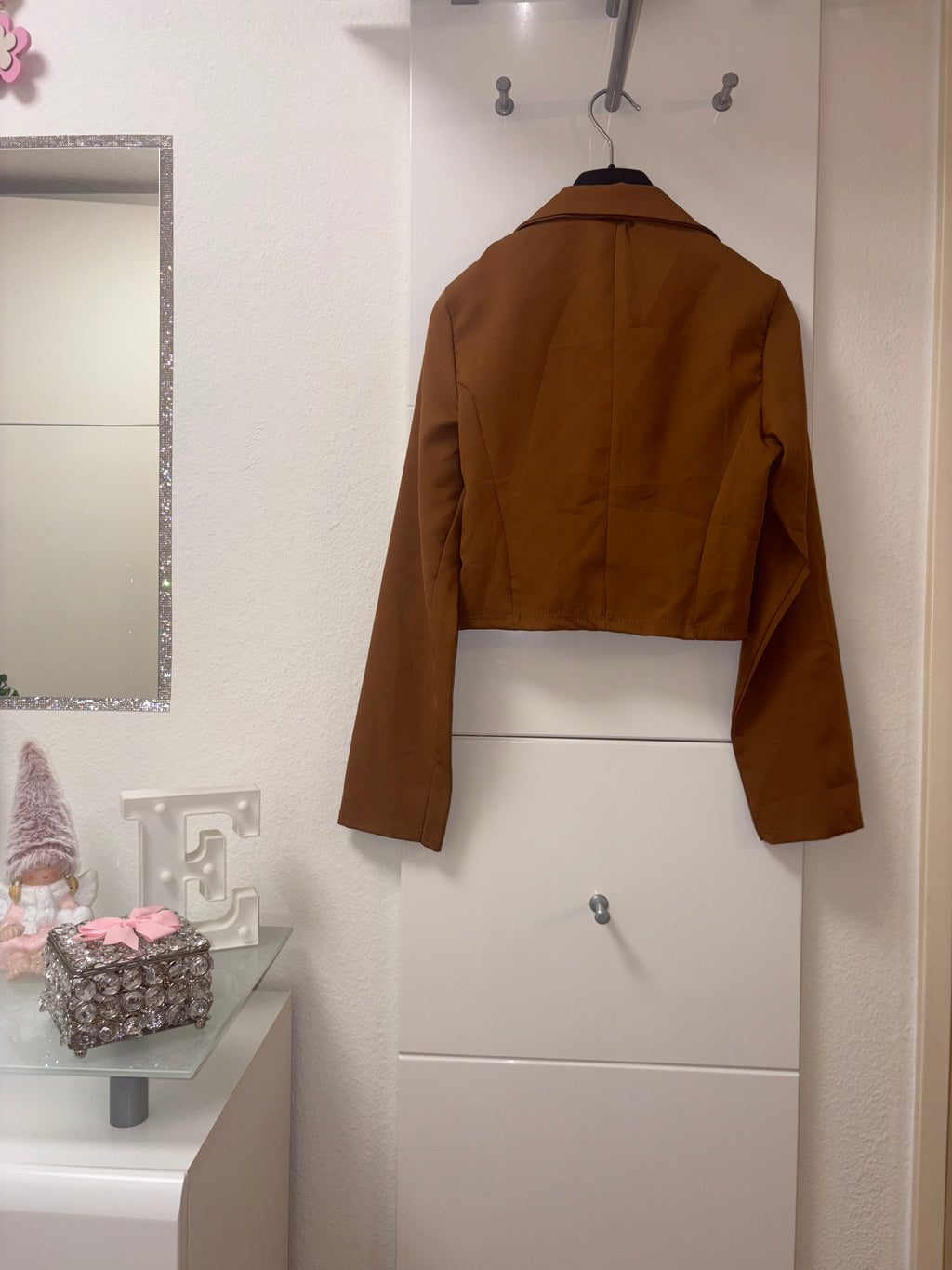 Blazer crop🤎