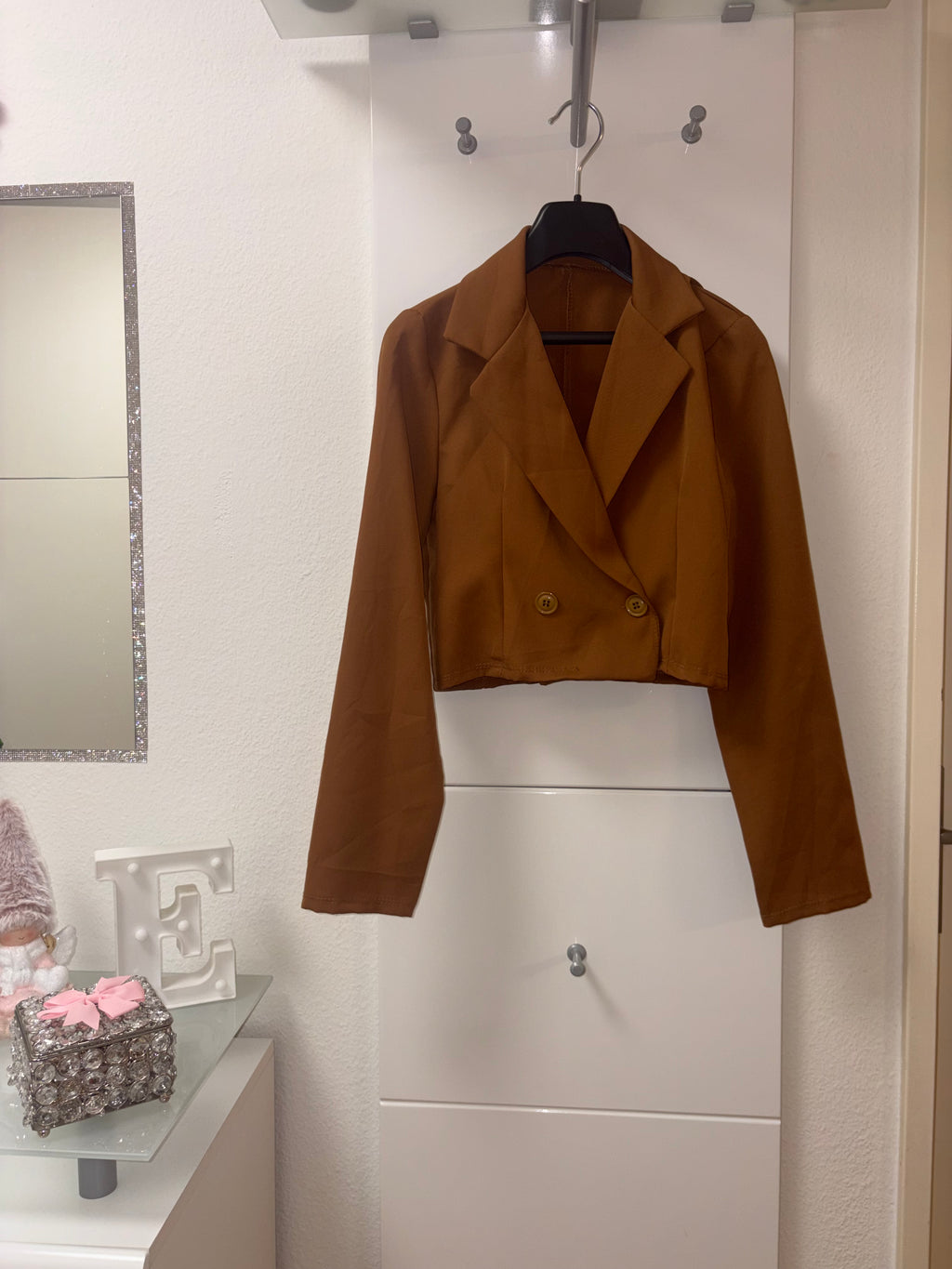 Blazer crop🤎